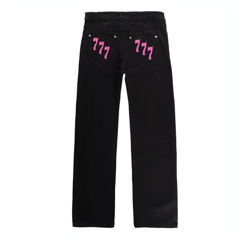 UrbanEdge™ – Embroidered Streetwear Jeans for Men